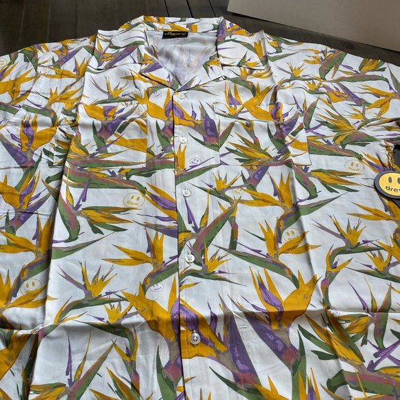 Drew Rayon Camp mens short sleeve shirt size XL - Picture 2 of 2